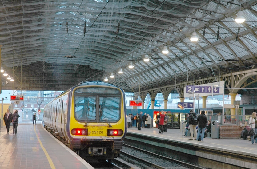 Highbays in Train Station