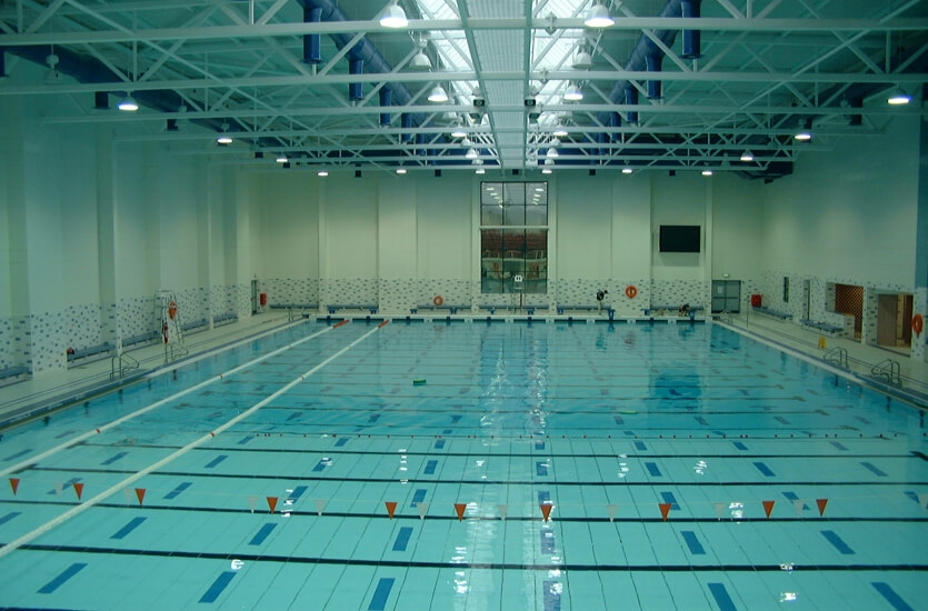 Swimming Pool Lighting with HighBays