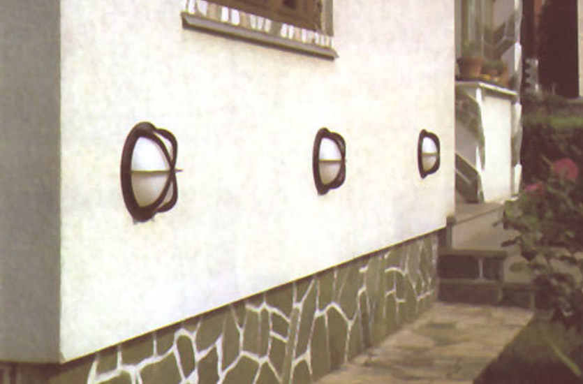 Wall Lights on House