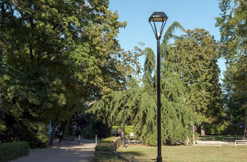External Post-Top Light