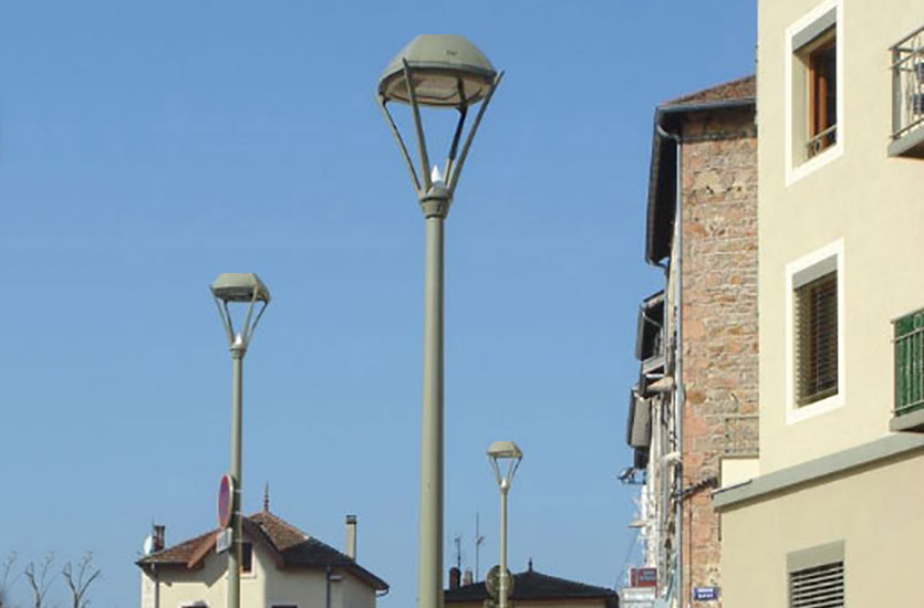 Decorative Streetlight on a Pole