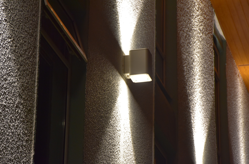 Wall Light switched on Wall Light switched on