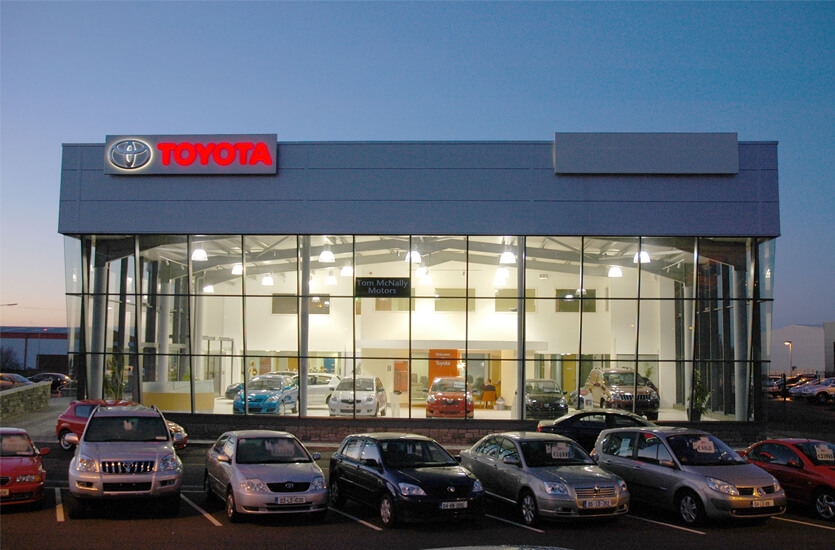 Car Showroom Lighting