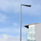 Conical Pole and LED StreetLight