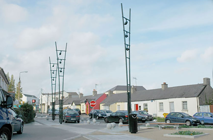 Forked Lighting Pole Forked Lighting Pole