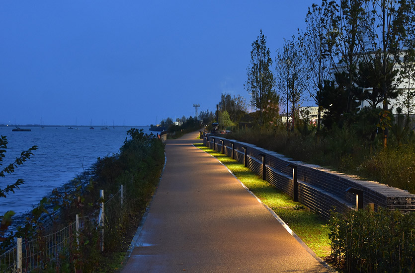 Lighting on Cycle Way