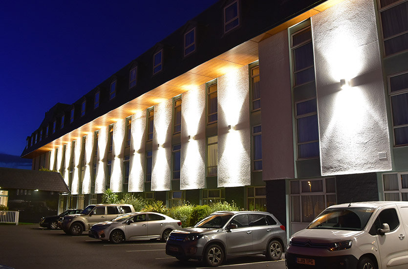 External Wall Diamond Light Effect External Wall Diamond Light Effect