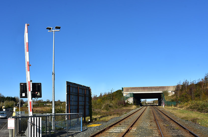 Railway Lighting with Floodlights