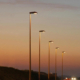 Octagonal-poles-at-night
