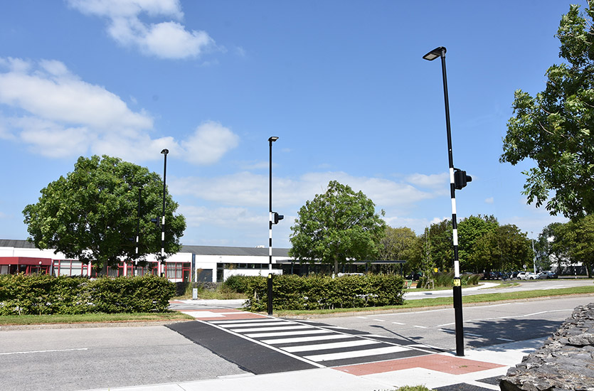 Streetlight at Pedestrian Crossing