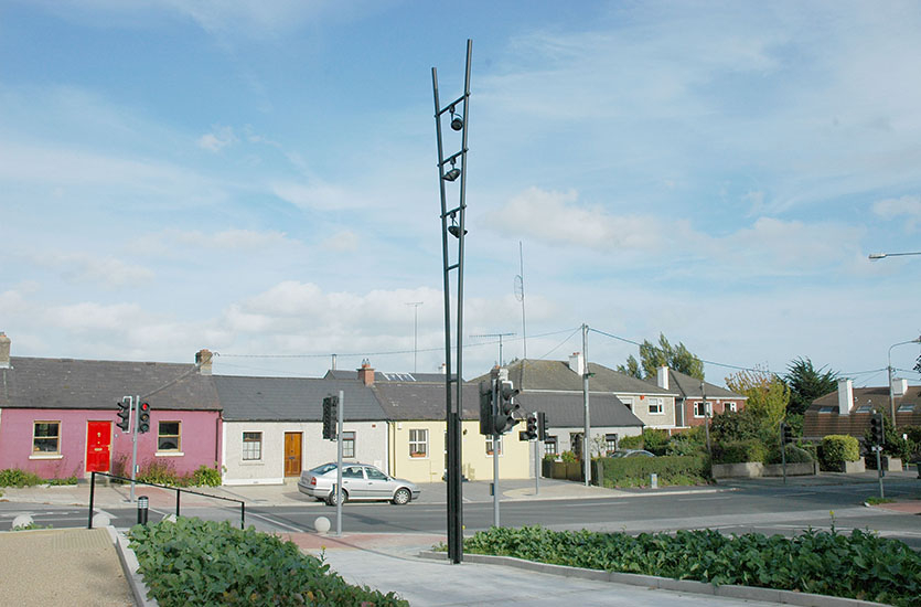 Forked Lighting Pole Forked Lighting Pole