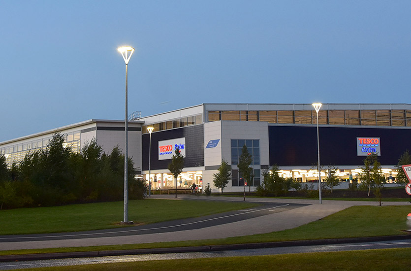 External Lights on Poles