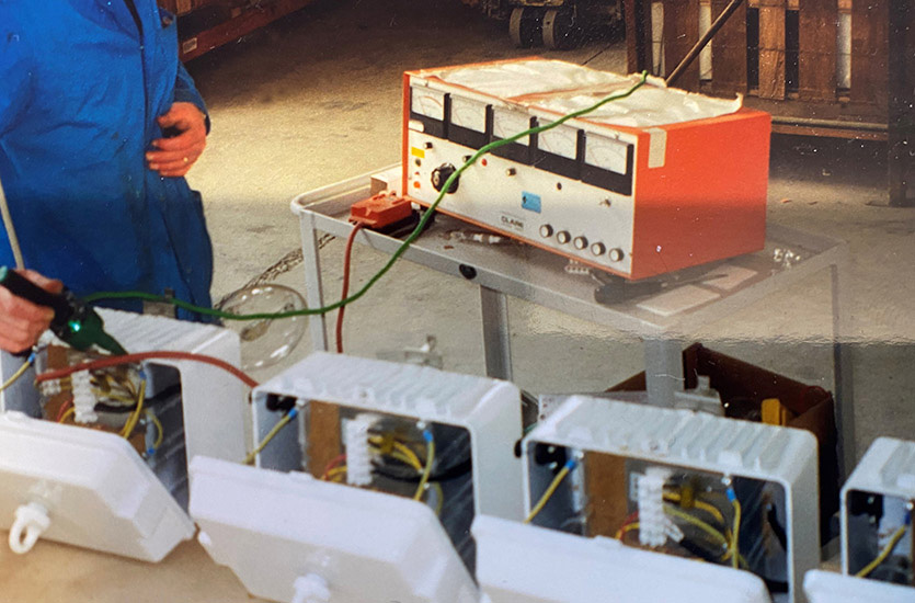 Electrical Testing of Lights