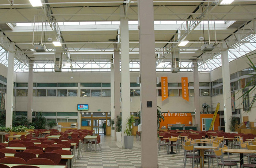 LED Pendants in Canteen