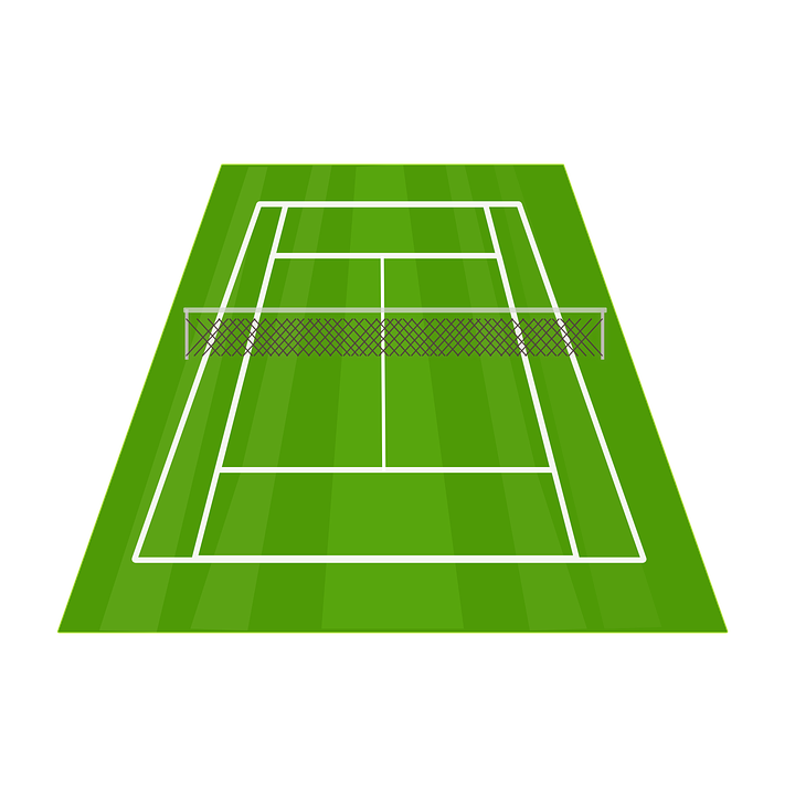 Single Tennis Court Image