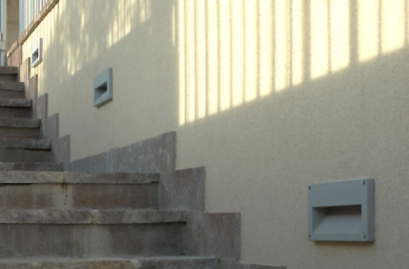 External Recessed Wall Light External Recessed Wall Light